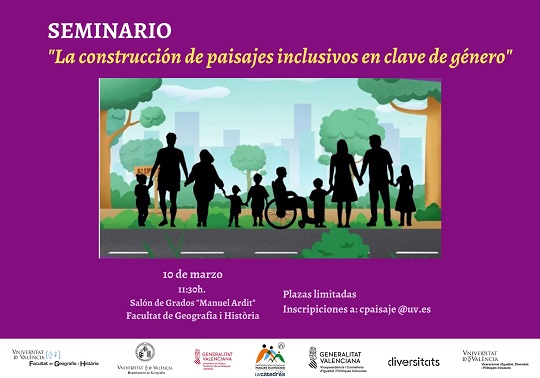 Cartel creado para la difusión. Incluye la fecha, lugar de realización y enlace para inscripción.